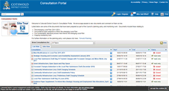 Desktop Screenshot of consult.cotswold.gov.uk